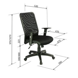 Ghế xoay lưới GX06