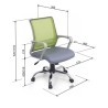 Ghế xoay lưới GX302B