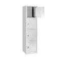 Tủ locker sắt cao 1 buồng TS13+1
