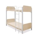 Giường gỗ khung sắt 2 tầng JS-2T-G