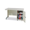 Bàn làm việc hộc liền chân sắt BS12H1-LG
