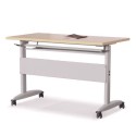 Bàn làm việc gâp chân sắt BHL12