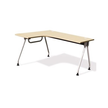 Bàn làm việc lượn chân sắt BLT(P)14-CA