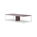 Cụm bàn làm việc chân sắt 4 vị trí 1906B12-4