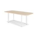 Bàn họp chân sắt oval BH18-CO