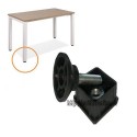 Chân tăng chỉnh hộp vuông 30x30