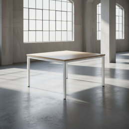 Cụm bàn làm việc chân sắt 2 vị trí 1906B12-2-Cụm bàn 2