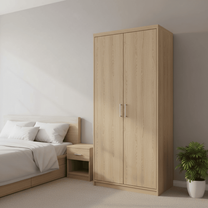 Tủ áo TA-2B-Tủ quần áo cánh mở, Tủ quần áo