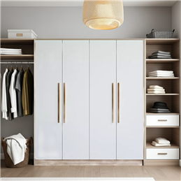 Tủ quần áo TA21 cánh mở ngăn kéo