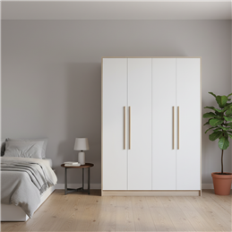 Tủ quần áo TA21 cánh mở ngăn kéo