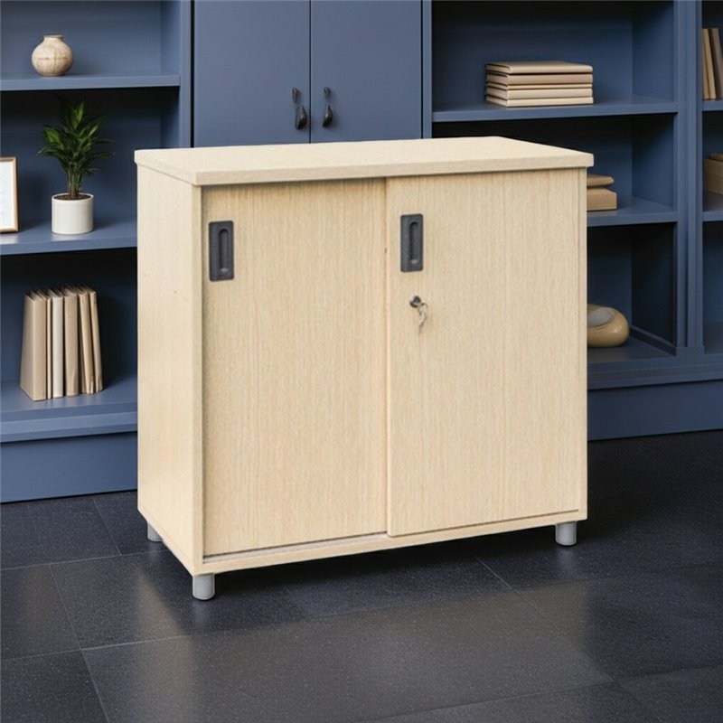 Tủ thấp cánh lùa gỗ TGL02