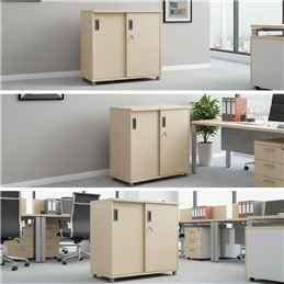 Tủ thấp cánh lùa gỗ TGL02