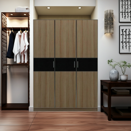 Tủ áo 3 cánh mở 1m4 TA140-005-Tủ quần áo cánh mở, Tủ quần áo