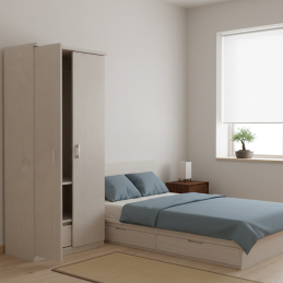 Tủ quần áo đơn gỗ TA12-Tủ quần áo đơn, Tủ quần áo