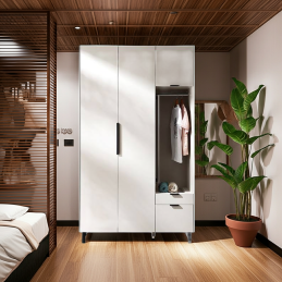 Tủ quần áo gỗ TA03-Tủ quần áo cánh mở, Tủ quần áo