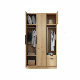 Tủ quần áo gỗ TA03-Tủ quần áo cánh mở, Tủ quần áo