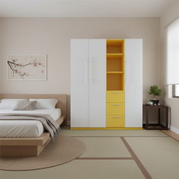 Tủ quần áo gỗ TA10-Tủ quần áo cánh mở, Tủ quần áo