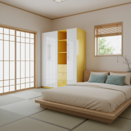 Tủ quần áo gỗ TA10-Tủ quần áo cánh mở, Tủ quần áo