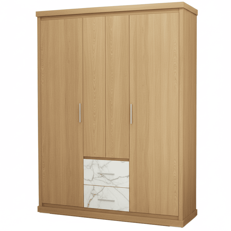 Tủ áo TA–3B/2D-Tủ quần áo cánh mở, Tủ quần áo