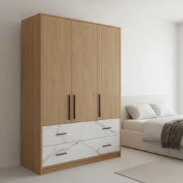 Tủ áo TA–3B/2D-Tủ quần áo cánh mở, Tủ quần áo