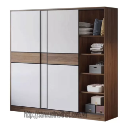 Tủ quần áo DH210 cánh lùa, thiết kế hiện đại của DOHOME