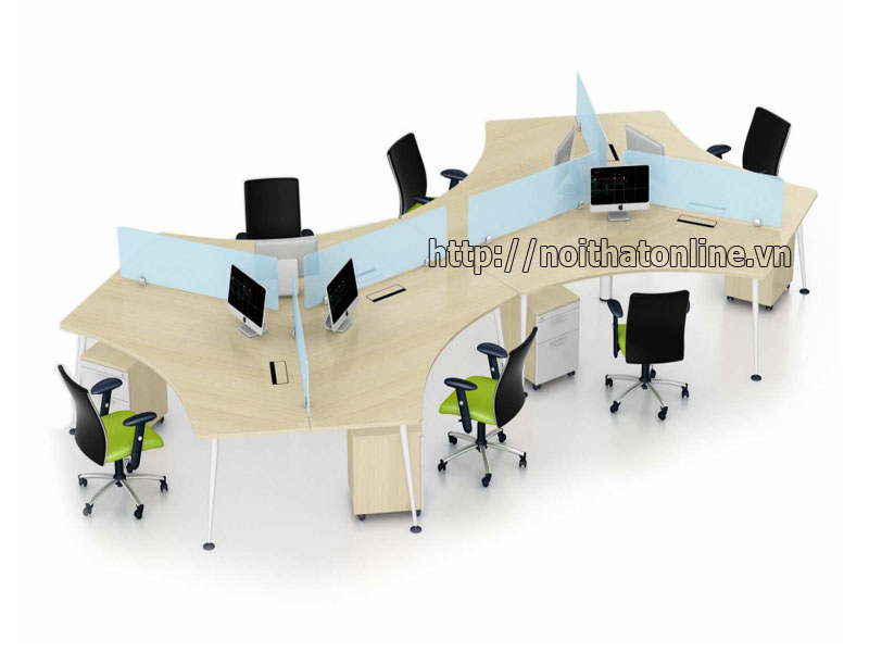 Vách ngăn bàn làm việc văn hòng